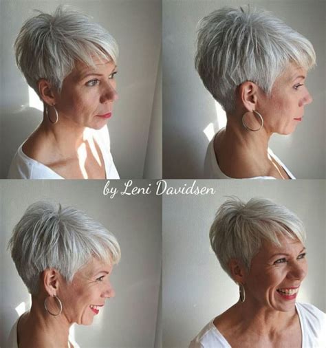 60 Gorgeous Gray Hair Styles Gorgeous Gray Hair Thin Fine Hair Chic Short Haircuts