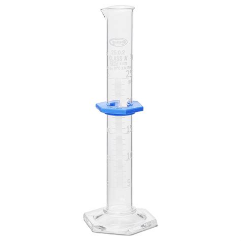 Borosilicate Glass 25 Ml Capacity Ml Graduated Cylinder 811j60unicctd25 Grainger