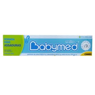 Kit X Babymed Pomada Contra Assaduras Azul G Shopee Brasil