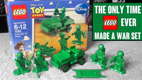 Legos Only Military Set Toy Story Set 7595 Army Men On Patrol Review Youtube