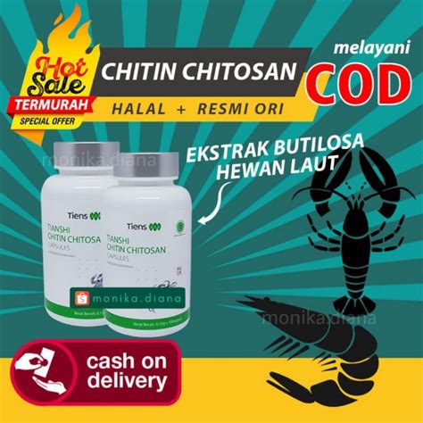 Jual Chitin Chitosan Tiens Tianshi Tiansi Thiansi Citin Citosan Kitosan