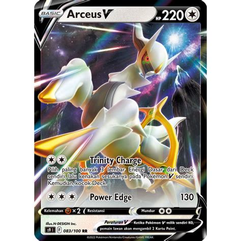 Jual Kartu Pokemon Tcg Arceus V Rr S9 Star Birth Vstar Indonesia Ori