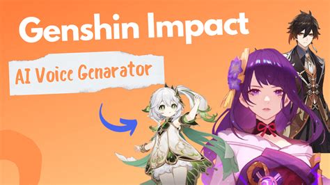 The Best Genshin AI Voice Generator for Free in 2025