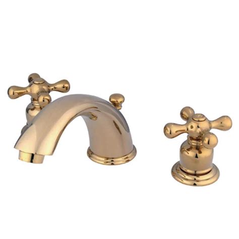 Kingston Brass Victorian 8 In Widespread 2 Handle Bathroom Faucet In