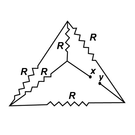 A 9 Ω resistance is cut into three equal parts and connected in