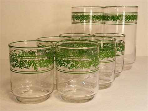 Rare Pyrex Crazy Daisy Glasses By Libbey Etsy Rare Pyrex Pyrex Vintage Spring Blossom Pyrex