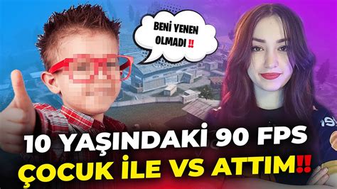 10 YAŞINDAKİ ÇOCUK İLE VS ATTIM BENİ YENEN OLMADI DEDİ PUBG