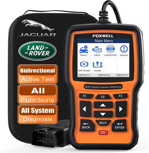 Foxwell Nt Elite Professional Automotive Obd Scanner For Land Rover