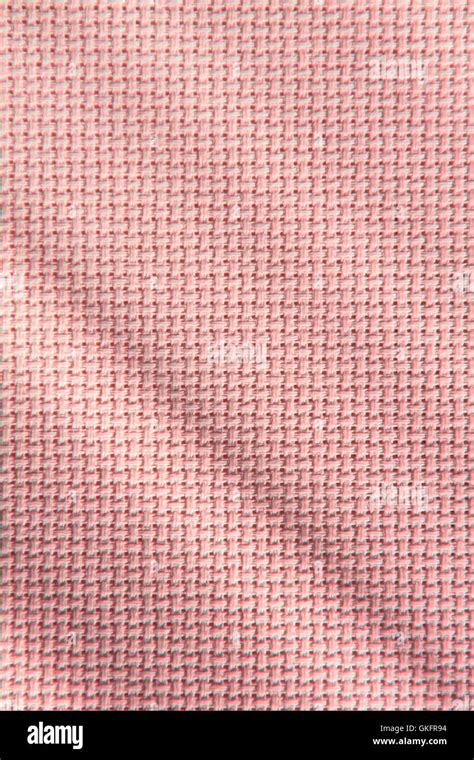 Pink Cotton Texture For The Background Stock Photo Alamy