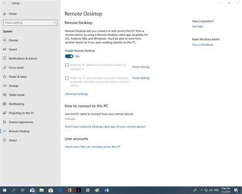 How To Use Remote Desktop Connection RDP In Windows 10 TSA