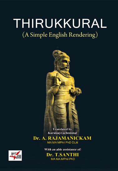 Thirukkural A Simple English Rendering Ncbh