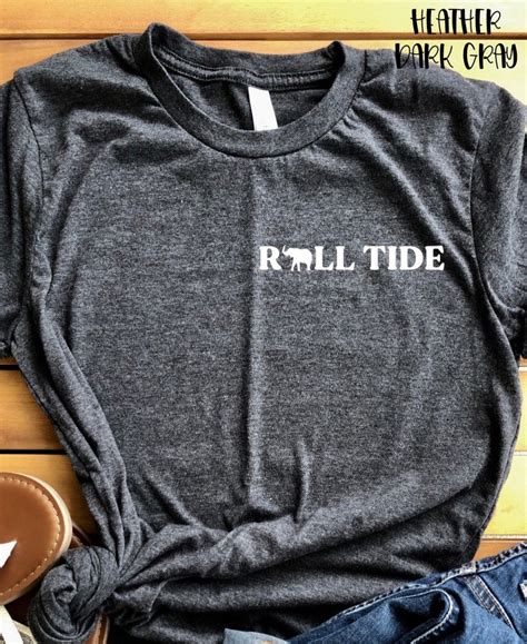 Custom Roll Tide Alabama Shirt Roll Tide Alabama T-shirt - Etsy