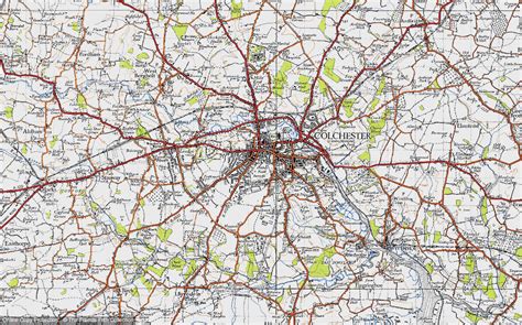 Old Maps of Colchester Garrison, Essex - Francis Frith