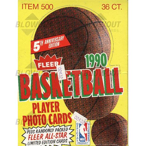 Fleer Basketball Hobby Box