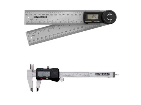 Parkside Vernier Caliper Protractormeasuring Devices With Lc