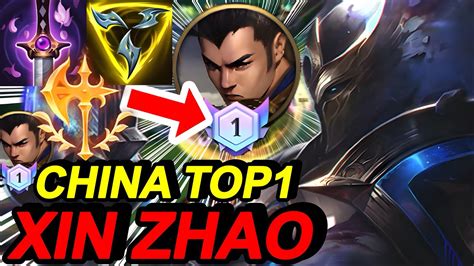 Wild Rift China Top Xin Zhao Challenger Rank Gameplay Best Build