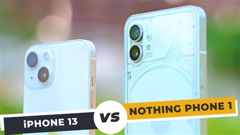 Iphone Vs Nothing Phone Camera Comparison Youtube