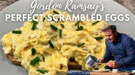 Gordon Ramsays Perfect Scrambled Eggs Youtube