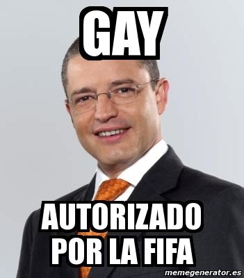 Meme Personalizado Gay Autorizado Por La Fifa 97656