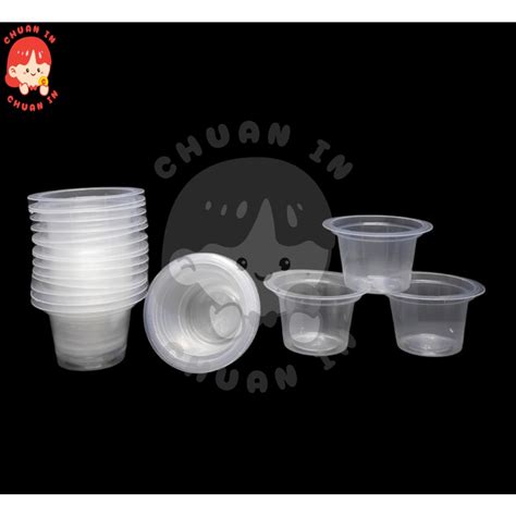 Jual Cup Jelly Agar Puding Pudding Royal Isi 50pcs Gelas Plastik Ice