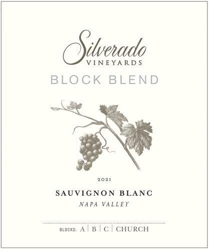 Silverado 2021 Block Blend Sauvignon Blanc Napa Valley Rating And