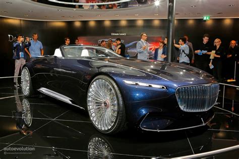 Vision Mercedes Maybach 6 Cabriolet Azul Carro Luxuoso