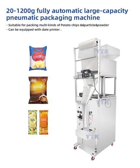 Nitrogen Filling Automatic Wooden Pellet Food Cake Pasta Snack Popcorn