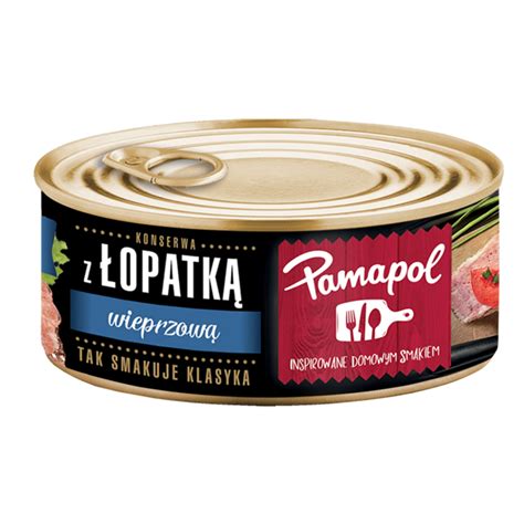 PAMAPOL Konserwa z Łopatką Wieprzową 300g Pakomarket