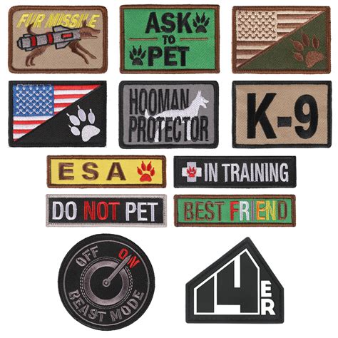 14er K9 Morale Patches 12 Pack 14er Tactical