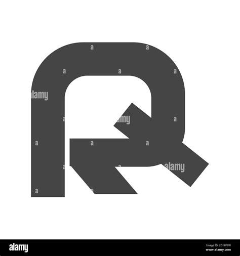 Qr Rq Q And R Abstract Initial Monogram Letter Alphabet Logo Design