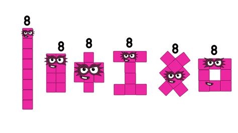 Eight's 6 Shapes : r/numberblocks