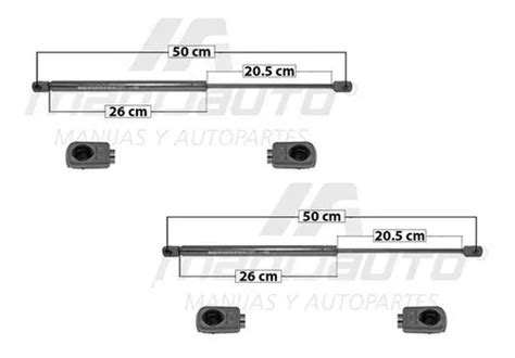 Par Juego Amortiguadores Ta Puerta Micra Mnj Env O Gratis