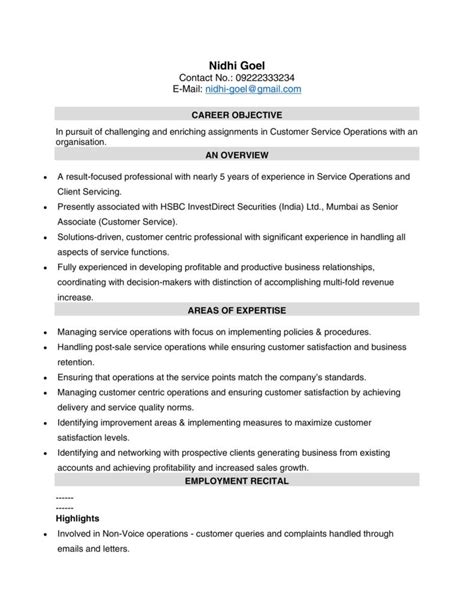 30 Customer Service Resume Examples Templatelab