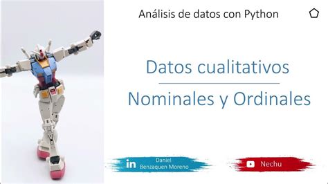 5 Datos Nominales Y Datos Ordinales Youtube