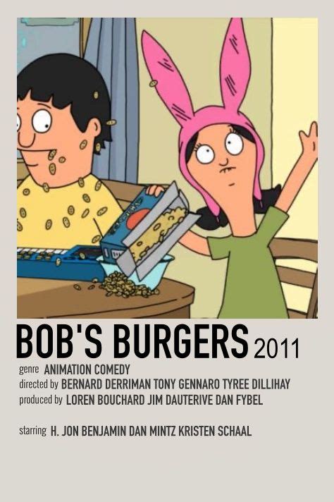 BOB'S BURGERS POSTER by me | Film posters minimalist, Film posters ...