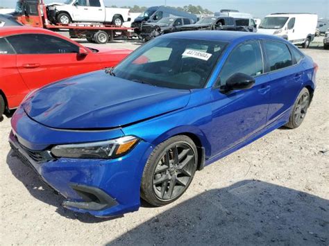 2023 Honda Civic Sport For Sale Tx Houston Fri Mar 08 2024 Used And Repairable Salvage