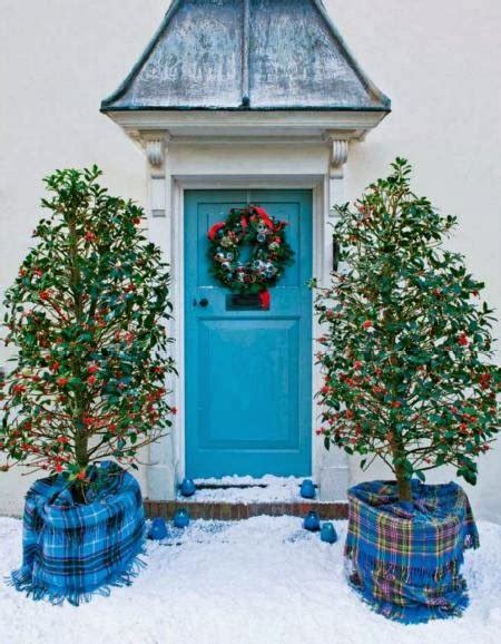 Holly decorations ~ English garden