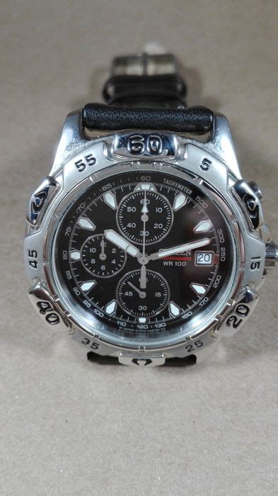 Citizen Wr 100 Chronograph Mens Watch Catawiki