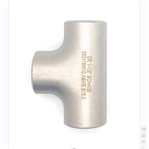 Wholesale SS304 316 Pipe Fitting Butt Welding Stainless Steel Straight