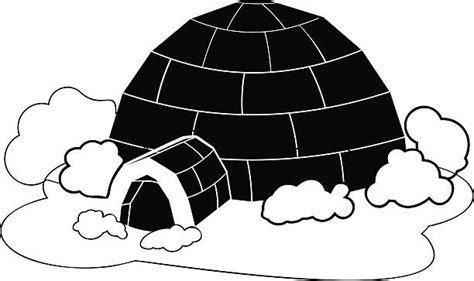 Igloos Silhouette Illustrations Royalty Free Vector Graphics And Clip