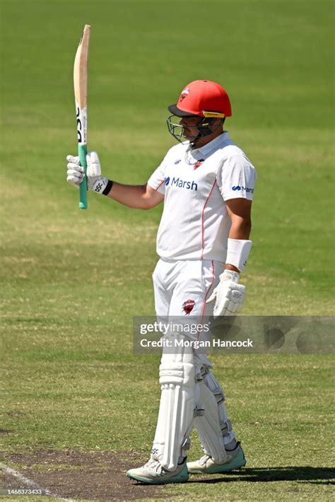 Ben Manenti Of South Australia Celebrates Scoring A Half Century News Photo Getty Images