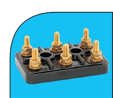 Terminal Block Suitable For Crompton Old 15 Hp Motors Brass Black At