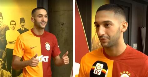 hakim ziyech unveiled  galatasaray player    catch