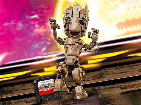 Конструктор Super Heroes (Супер Герои) 76217 Я есть Грут LEGO - купить ...