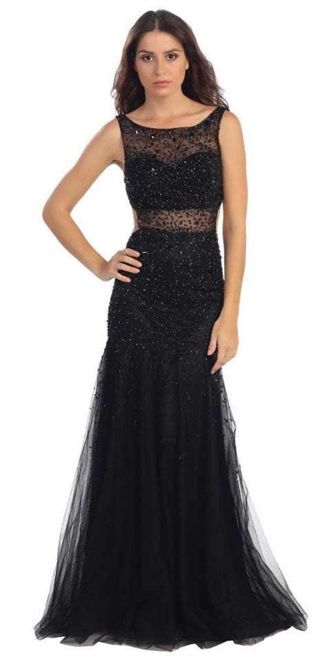 Make Yourself Look Stunning In A Black Prom Dresses Ohh My My