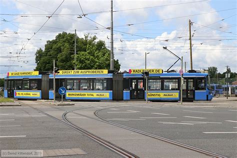 Deutschland Stra Enbahn M Nchen Triebwagen