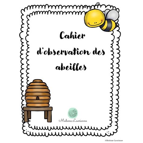 Cahier D Observation Les Abeilles