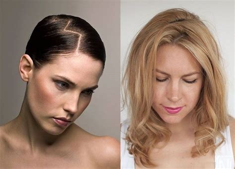 How To Do A Zigzag Part The Right Way Hairstylecamp Hairstyles Zig