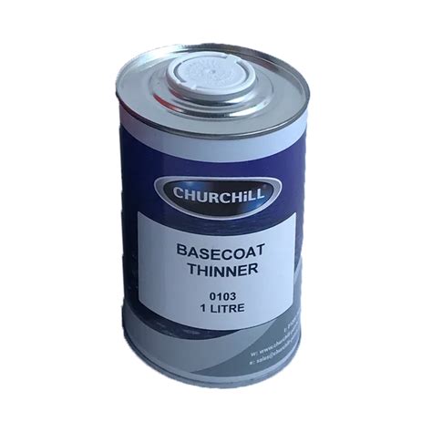 Churchill 2K Basecoat Thinner 0103 1 Spray Guns Direct