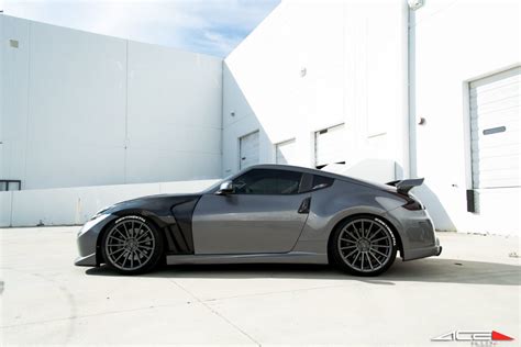 Nissan 370z Grey Ace Alloy Devotion Wheel Front